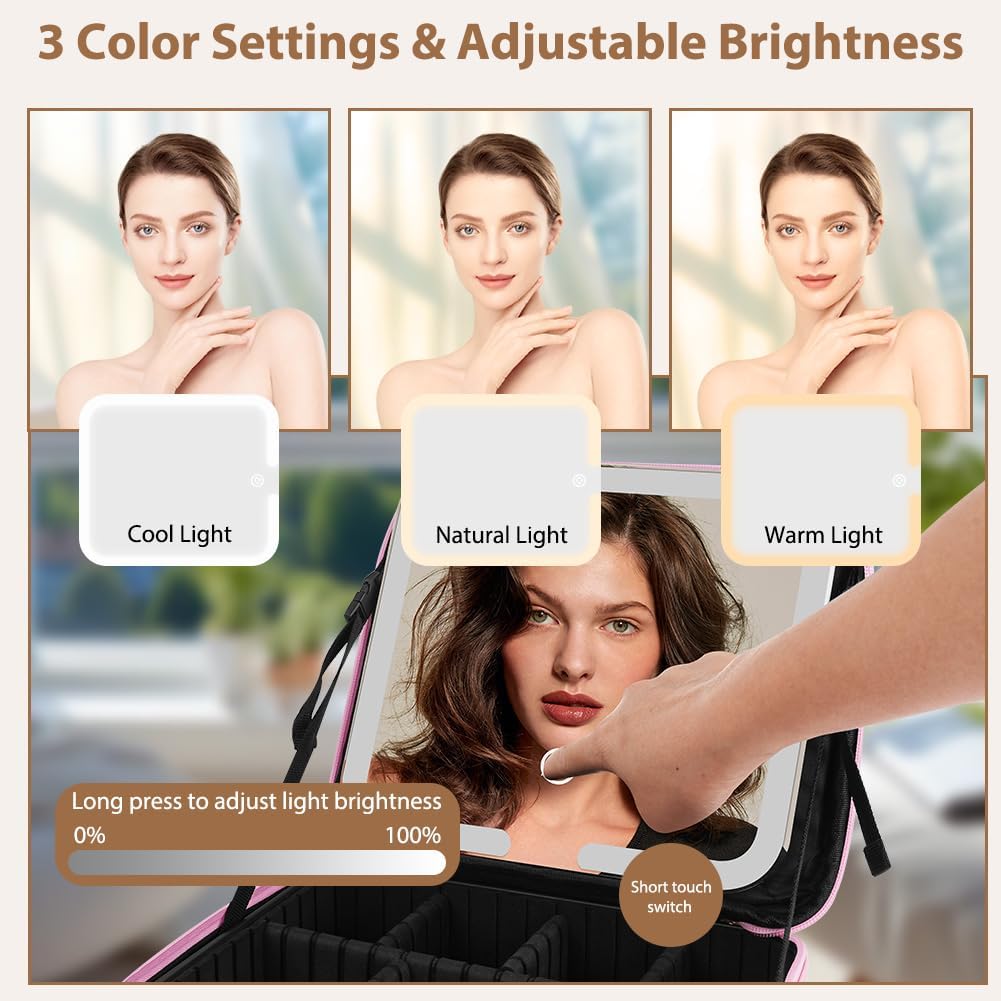 Luxury Women Beauty Box  | Travel Cosmetic Storage Bag