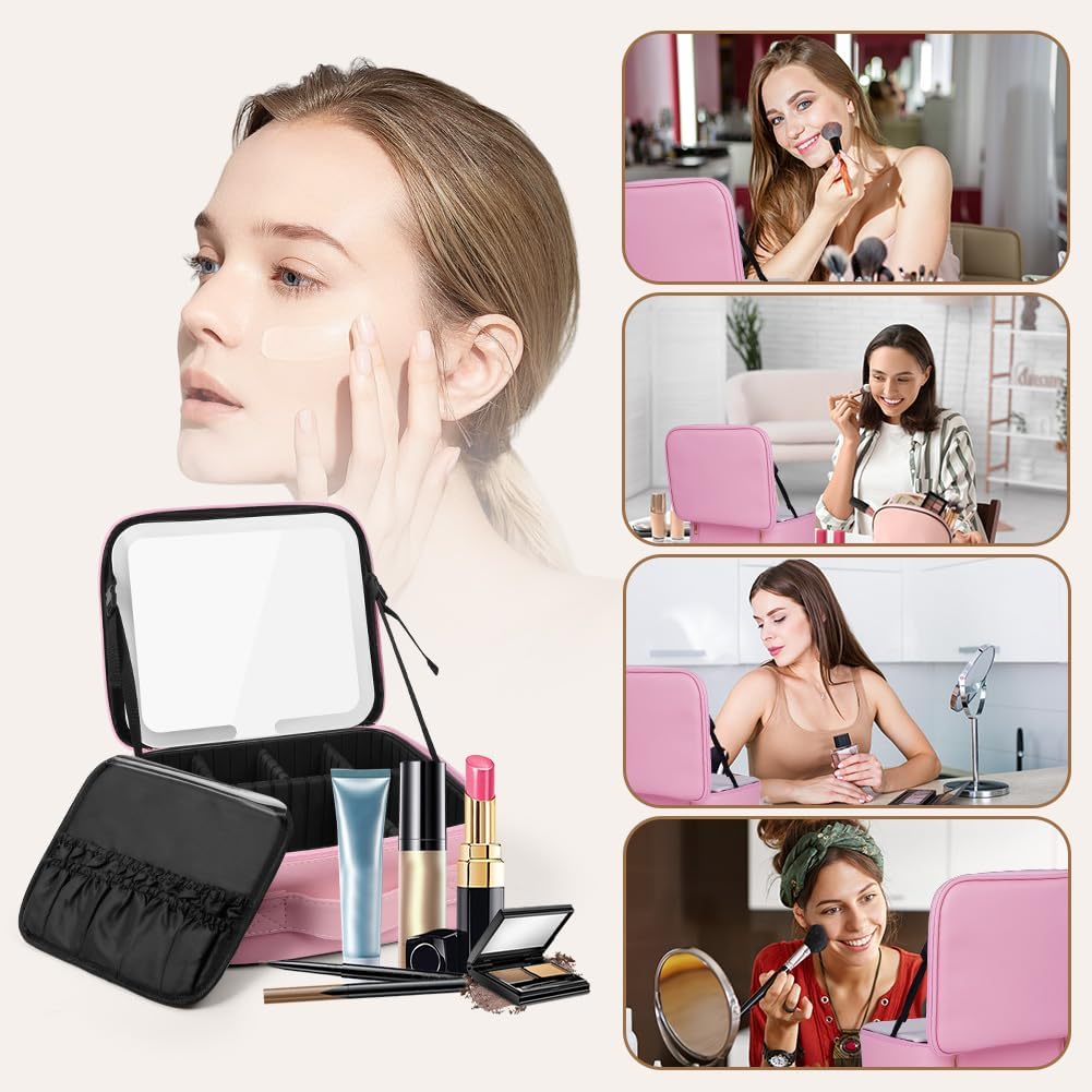 Luxury Women Beauty Box  | Travel Cosmetic Storage Bag