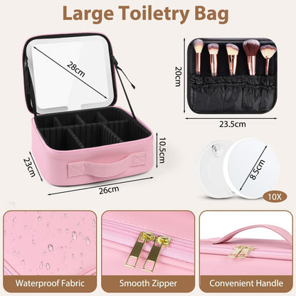 Luxury Women Beauty Box  | Travel Cosmetic Storage Bag