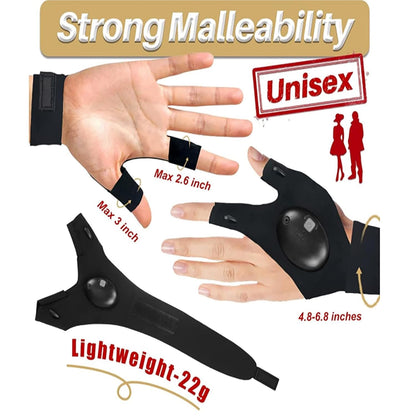 Fingerless Glove LED