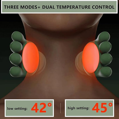 "Bionic Heated Neck & Back Massager for Pain Relief"