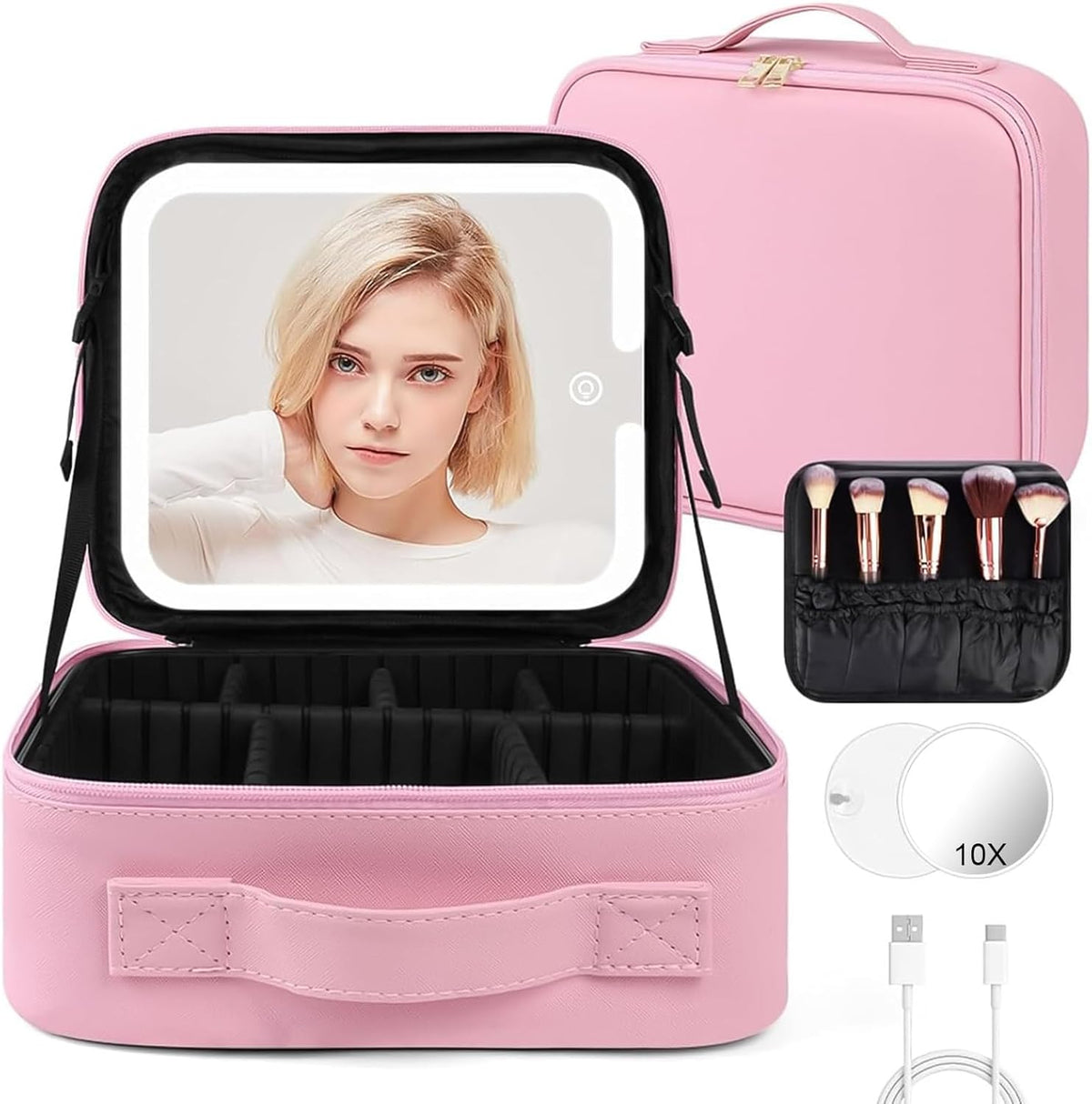 Luxury Women Beauty Box  | Travel Cosmetic Storage Bag
