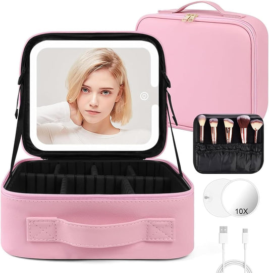 Luxury Women Beauty Box  | Travel Cosmetic Storage Bag