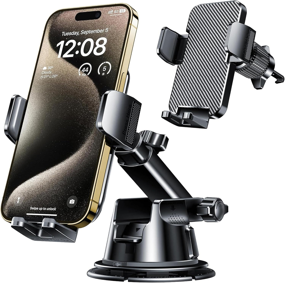 Qifutan Dash Mounted Holders Phone