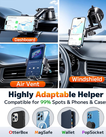 Qifutan Dash Mounted Holders Phone