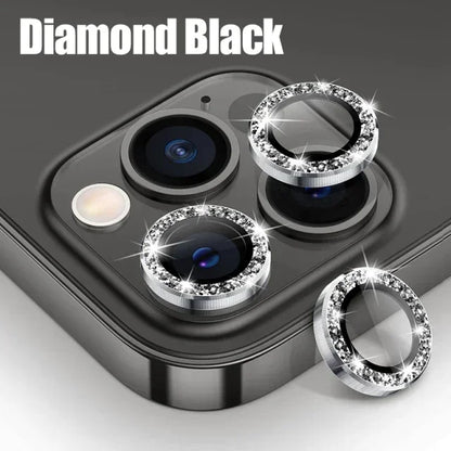 Metal Camera Lens Protector Glass for iPhone