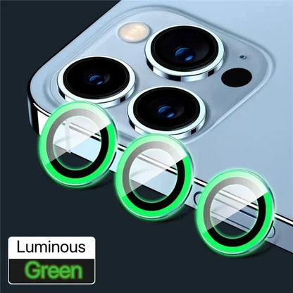 Metal Camera Lens Protector Glass for iPhone